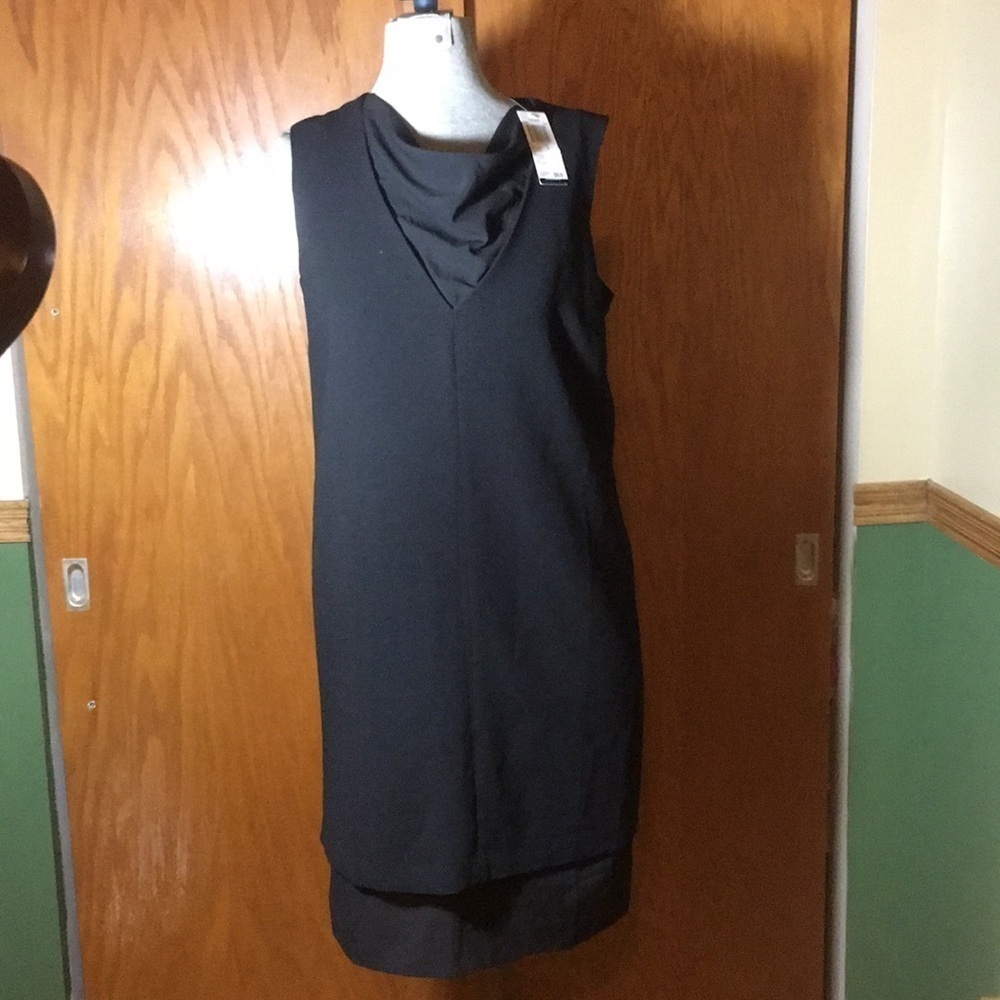 Elegance sleeveless Black Dress